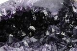 Wide, Sparkling Purple Amethyst Geode - Uruguay #379328-3
